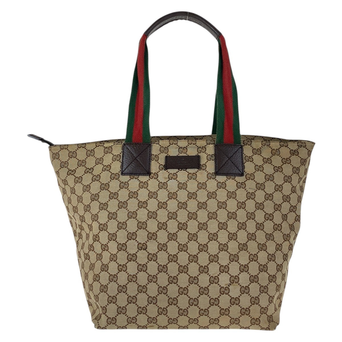 19335
GUCCI グッチ シェリーライン ベージュ ブラウン GGキャンバス / レザー 131231 トートバッグ ショルダーバッグ レディース AB27