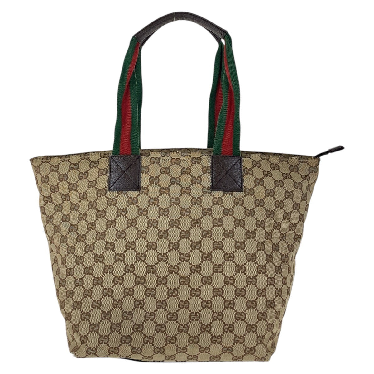 19335
GUCCI グッチ シェリーライン ベージュ ブラウン GGキャンバス / レザー 131231 トートバッグ ショルダーバッグ レディース AB27