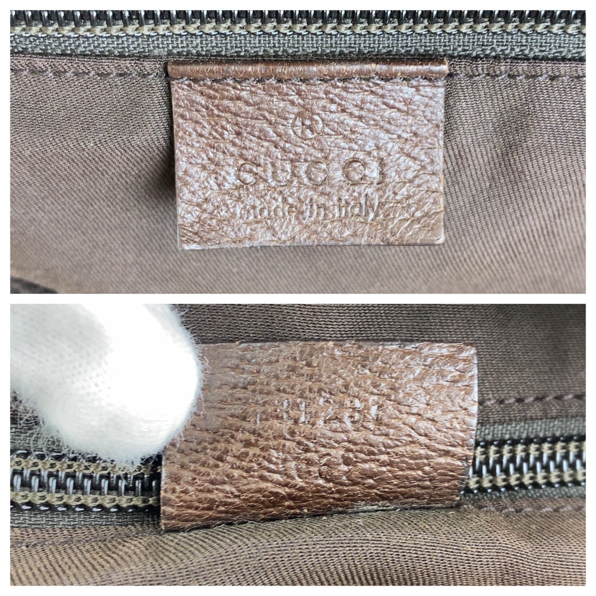 19335
GUCCI グッチ シェリーライン ベージュ ブラウン GGキャンバス / レザー 131231 トートバッグ ショルダーバッグ レディース AB27