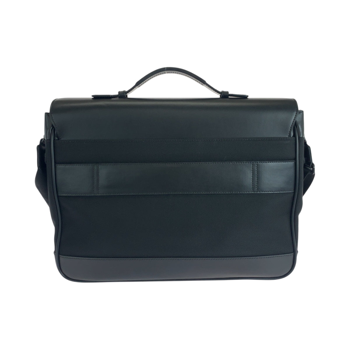 19338
MONTBLANC モンブラン ナイトフライト ブラック 黒 ブラック金具 キャンバス / レザー 114840 ショルダーバッグ ビジネスバッグ ブリーフケース  メンズ A55