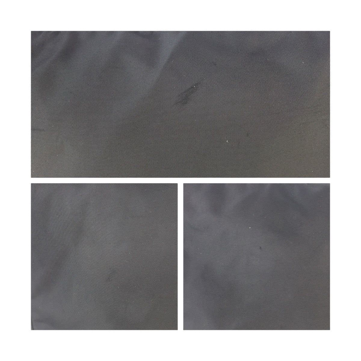 19339
PRADA プラダ テスート 三角ロゴプレート 男女兼用 ブラック 黒 シルバー金具 ナイロン ショルダーバッグ ポシェット  レディース AB38