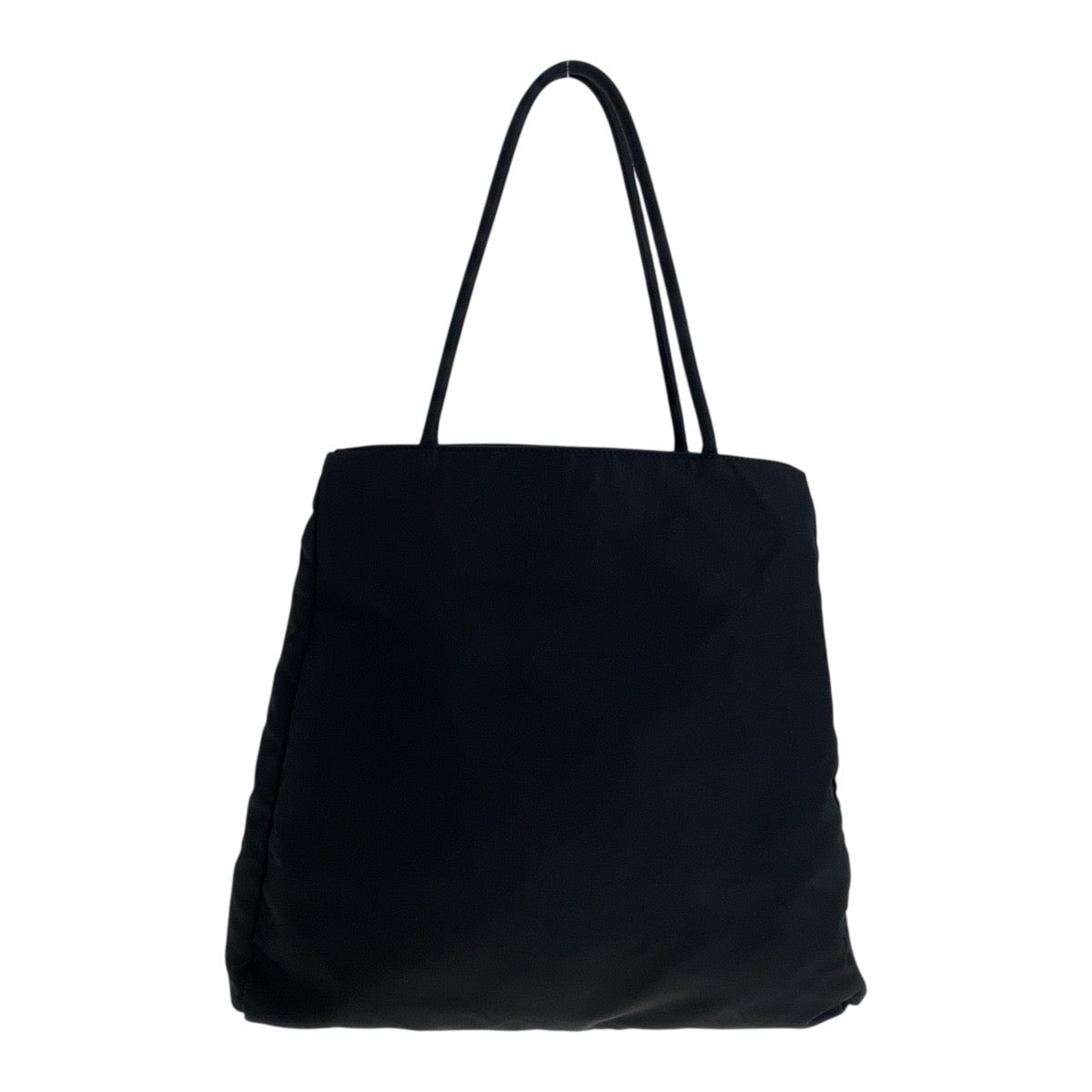 19348
PRADA プラダ テスート 三角ロゴプレート ブラック 黒 シルバー金具 ナイロン トートバッグ ショルダーバッグ  レディース ABP27