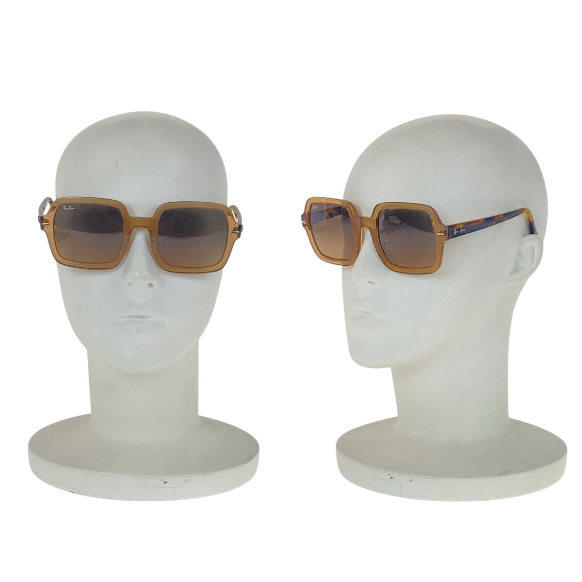 19357
Ray-Ban レイバン ブラウン マルチカラー プラスチック RB2188 1301 43 53□24 サングラス スクエア  レディース AB10