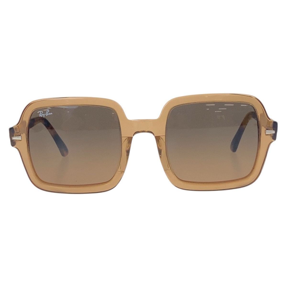 19357
Ray-Ban レイバン ブラウン マルチカラー プラスチック RB2188 1301 43 53□24 サングラス スクエア  レディース AB10