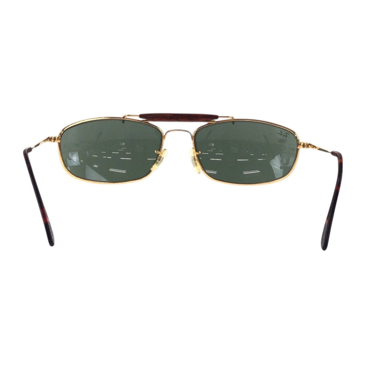 19371
Ray-Ban レイバン ヴィンテージ B&L RAY-BAN U.S.A OLYMPIC GAMES ブラック ゴールド金具 ガラス / メタル 62□18 サングラス スクエア  メンズ AB16