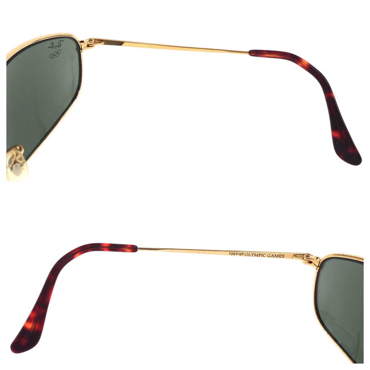 19371
Ray-Ban レイバン ヴィンテージ B&L RAY-BAN U.S.A OLYMPIC GAMES ブラック ゴールド金具 ガラス / メタル 62□18 サングラス スクエア  メンズ AB16