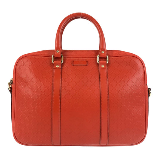 19372
GUCCI グッチ ディアマンテ レッド ゴールド金具 レザー 344357 ビジネスバッグ ブリーフケース 男女兼用 メンズ ABP45