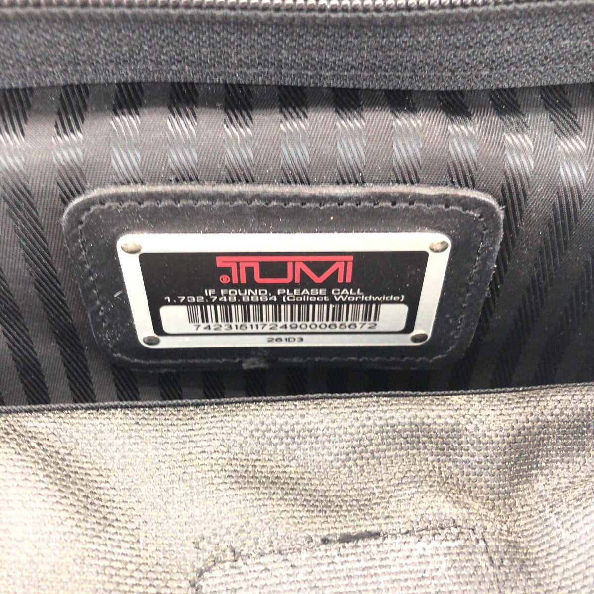 19373
TUMI トゥミ ブラック ナイロン ボストンバッグ ビジネスバッグ  メンズ AB8