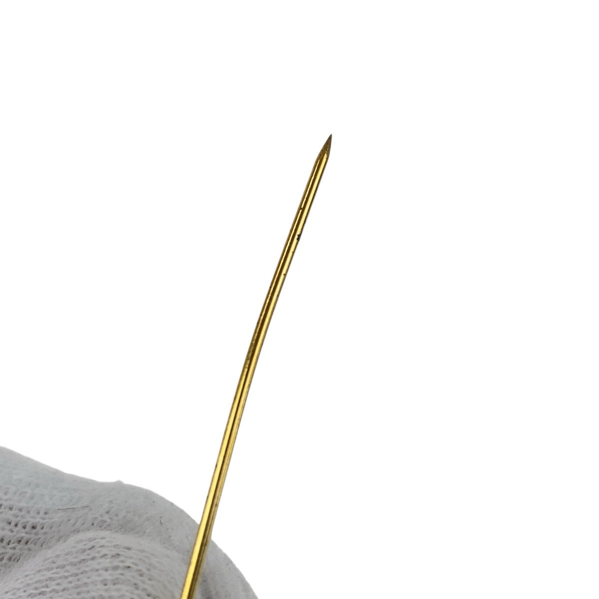 19375
CHANEL シャネル ヴィンテージ マトラッセ メッキ ブローチ レディース ABP59