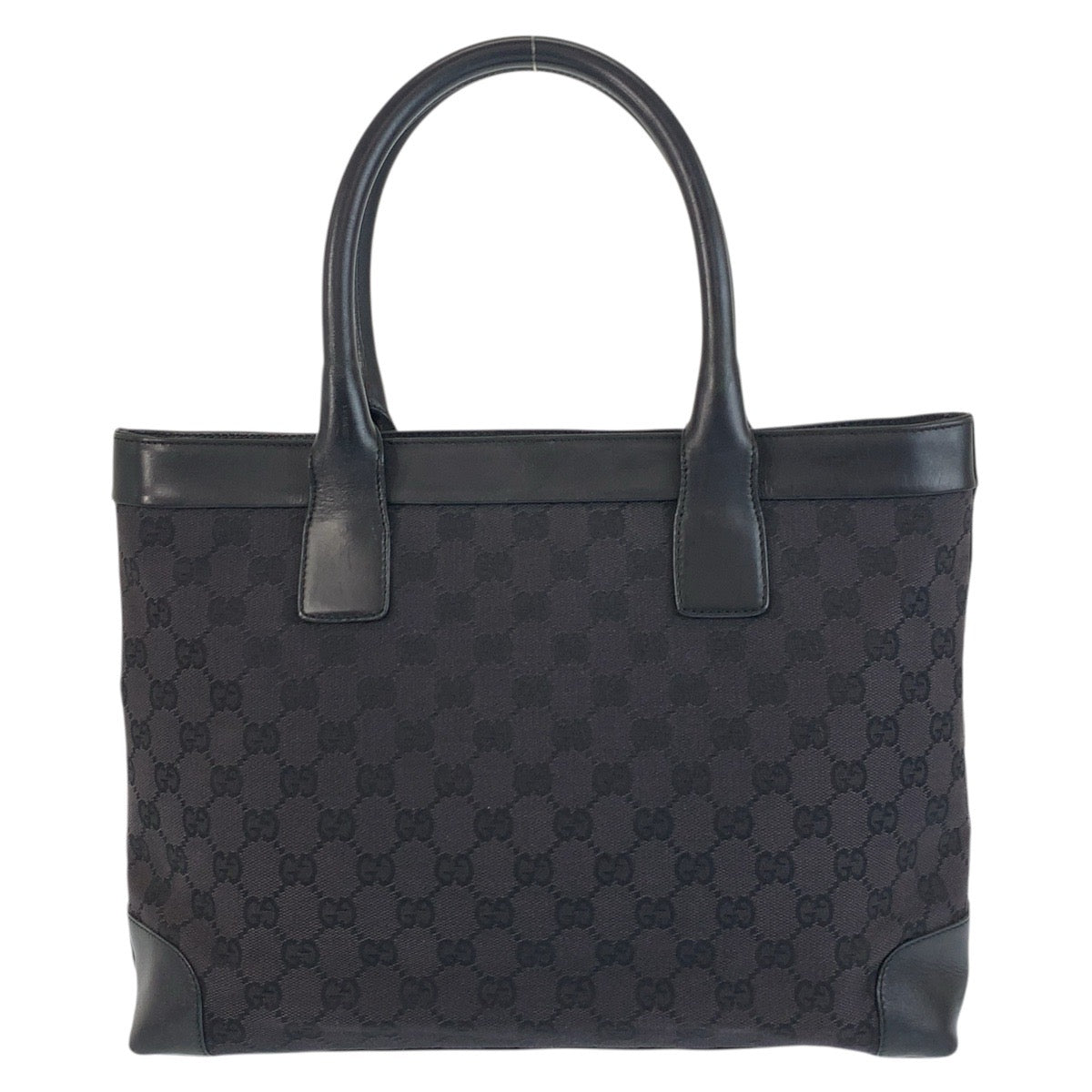 19380
GUCCI グッチ ブラック 黒 GGキャンバス / レザー 002 1119 トートバッグ ショルダーバッグ レディース ABP34
