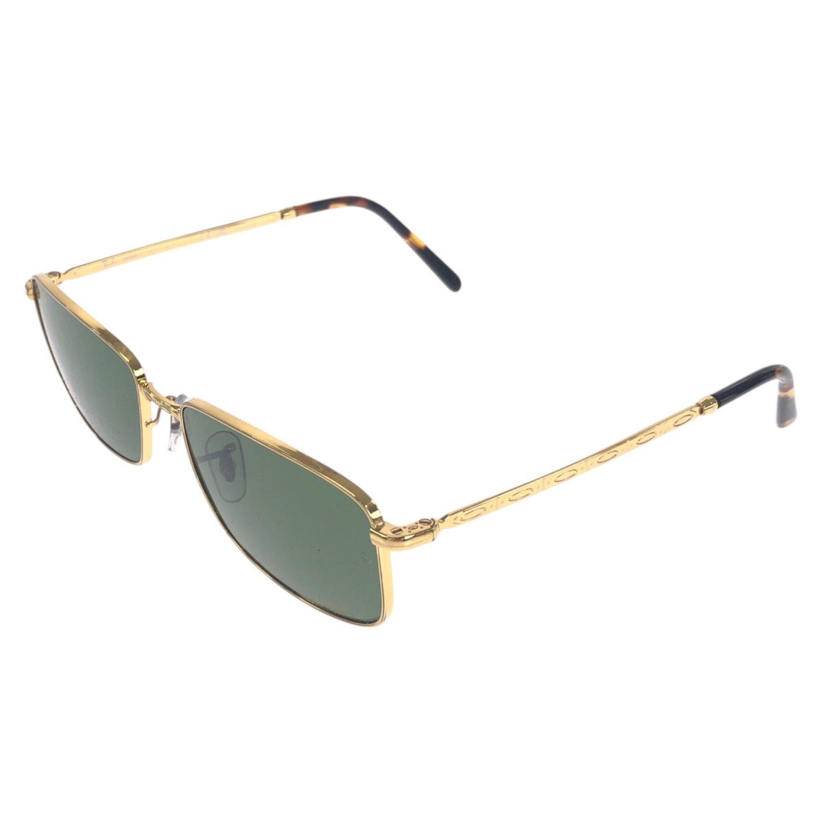 19382
Ray-Ban レイバン ゴールド グリーン 合金 RB3717 サングラス スクエア  メンズ A17