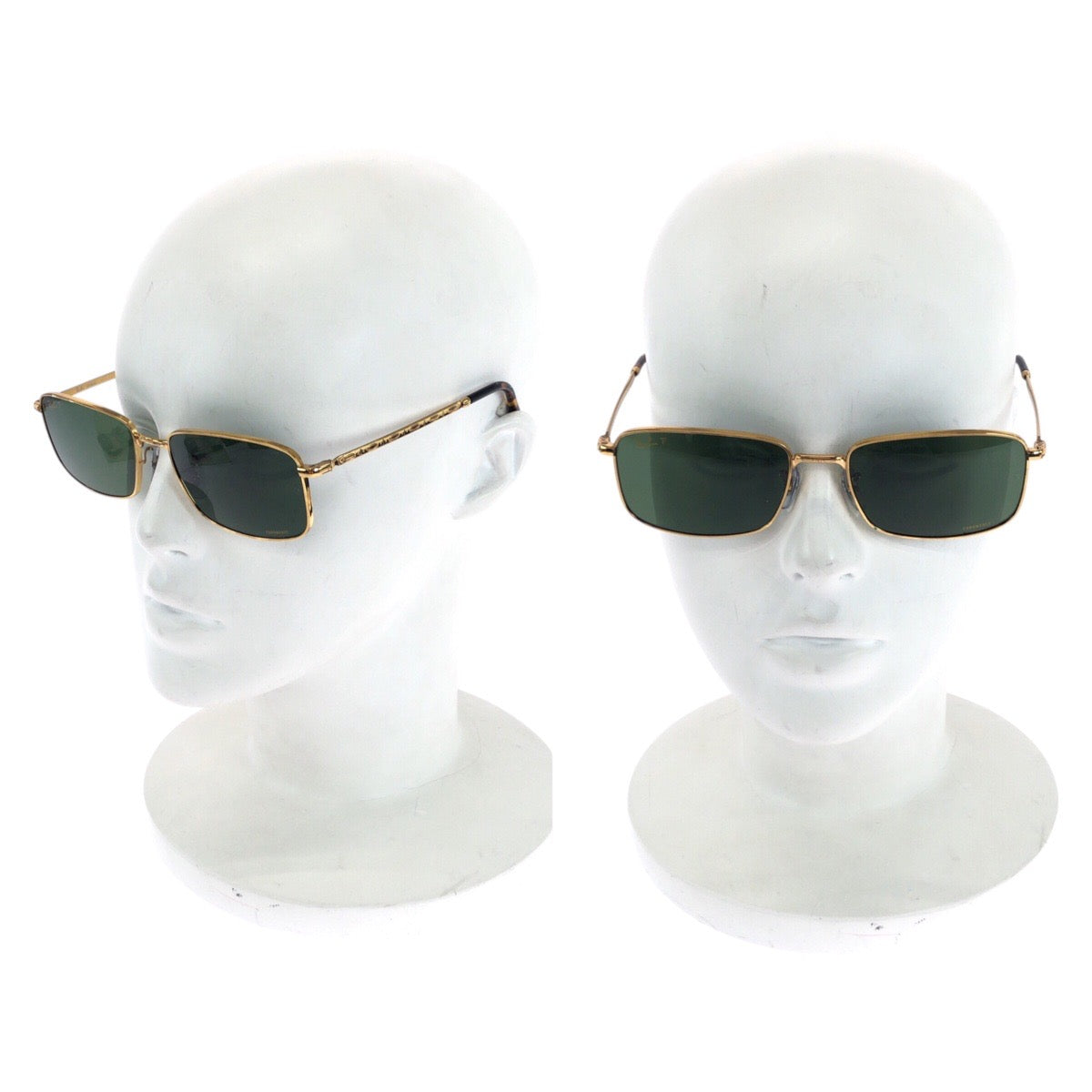 19382
Ray-Ban レイバン ゴールド グリーン 合金 RB3717 サングラス スクエア  メンズ A17