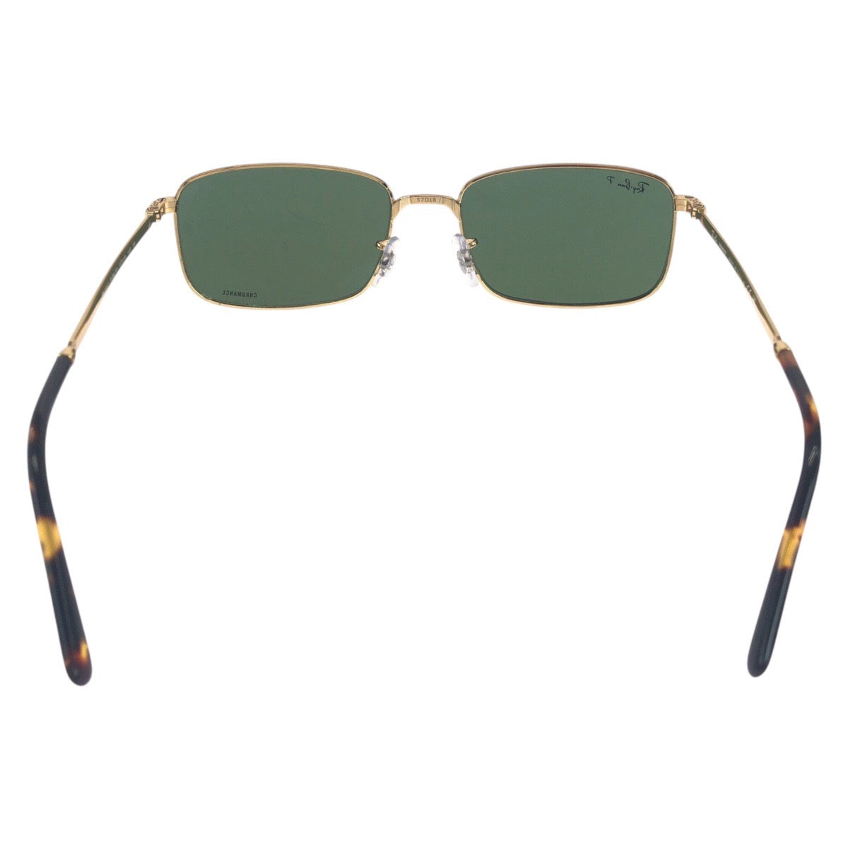 19382
Ray-Ban レイバン ゴールド グリーン 合金 RB3717 サングラス スクエア  メンズ A17