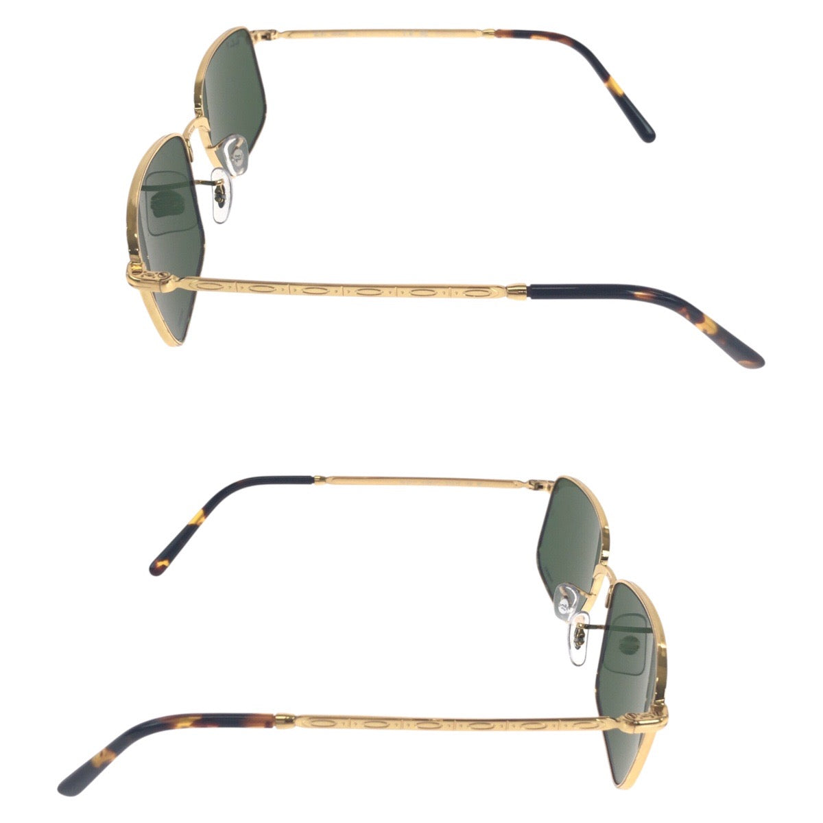 19382
Ray-Ban レイバン ゴールド グリーン 合金 RB3717 サングラス スクエア  メンズ A17