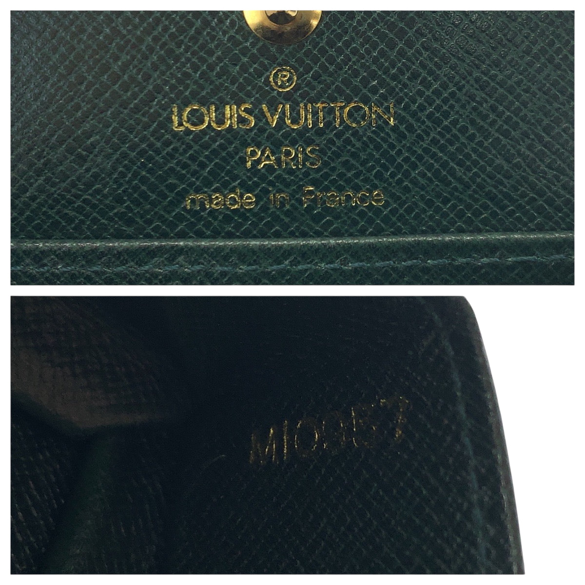 19411
LOUIS VUITTON ルイヴィトン タイガ ポルトモネ ボワット エピセア グリーン ゴールド金具 タイガ M30384 コインケース コンパクトウォレット  メンズ ABP