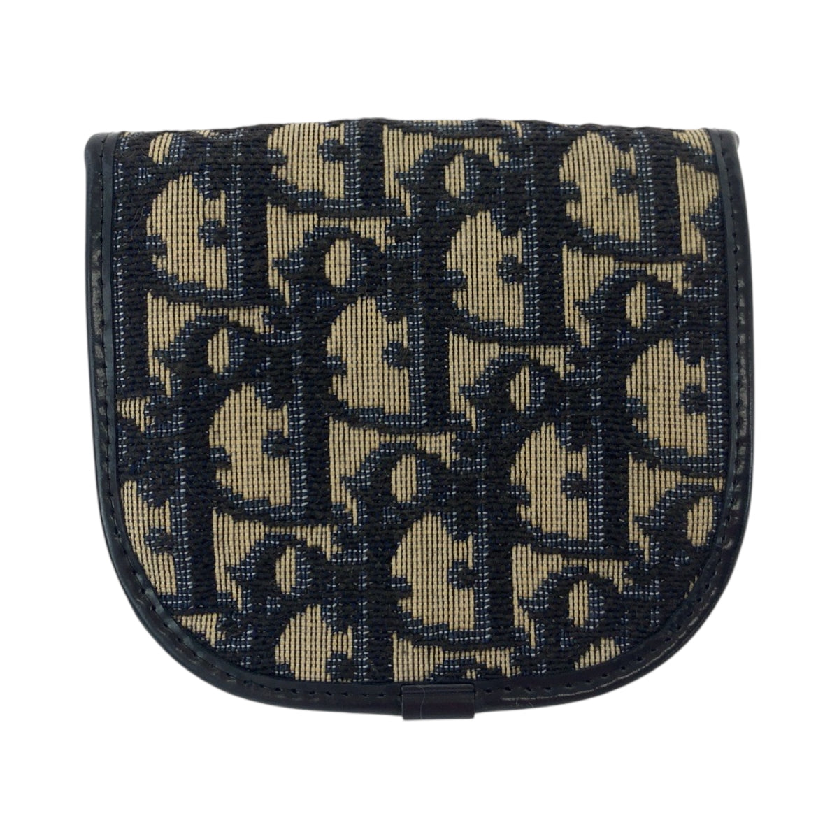 19418
Dior ディオール ヴィンテージ トロッター ネイビー ベージュ ゴールド金具 キャンバス コインケース  レディース ABP
