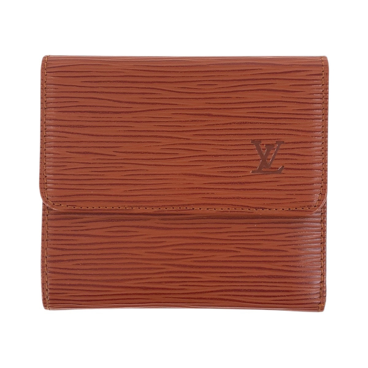 19421
LOUIS VUITTON ルイヴィトン ヴィンテージ エピ ポルトモネ ビエ カルトクレディ ケニアブラウン ブラウン ゴールド金具 レザー M63483 折り財布 コンパクトウォレット  レディース ABP