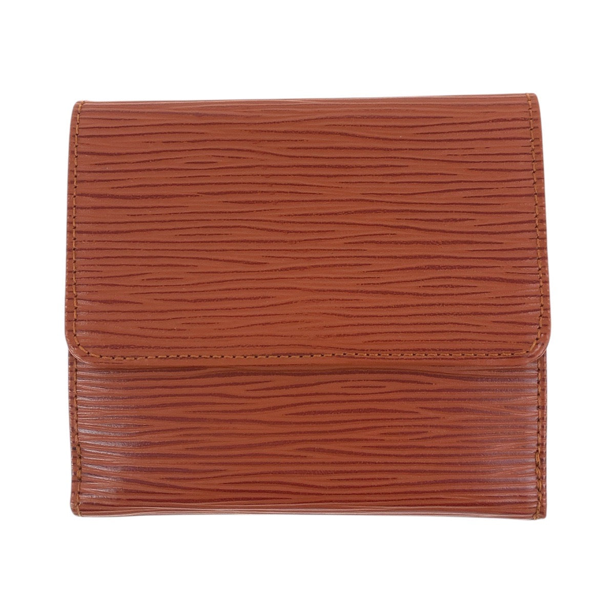 19421
LOUIS VUITTON ルイヴィトン ヴィンテージ エピ ポルトモネ ビエ カルトクレディ ケニアブラウン ブラウン ゴールド金具 レザー M63483 折り財布 コンパクトウォレット  レディース ABP