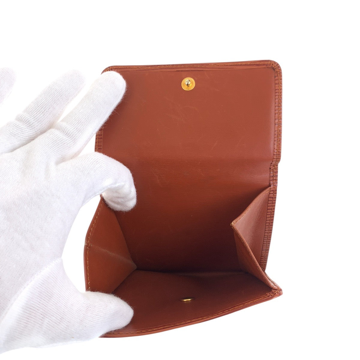 19421
LOUIS VUITTON ルイヴィトン ヴィンテージ エピ ポルトモネ ビエ カルトクレディ ケニアブラウン ブラウン ゴールド金具 レザー M63483 折り財布 コンパクトウォレット  レディース ABP