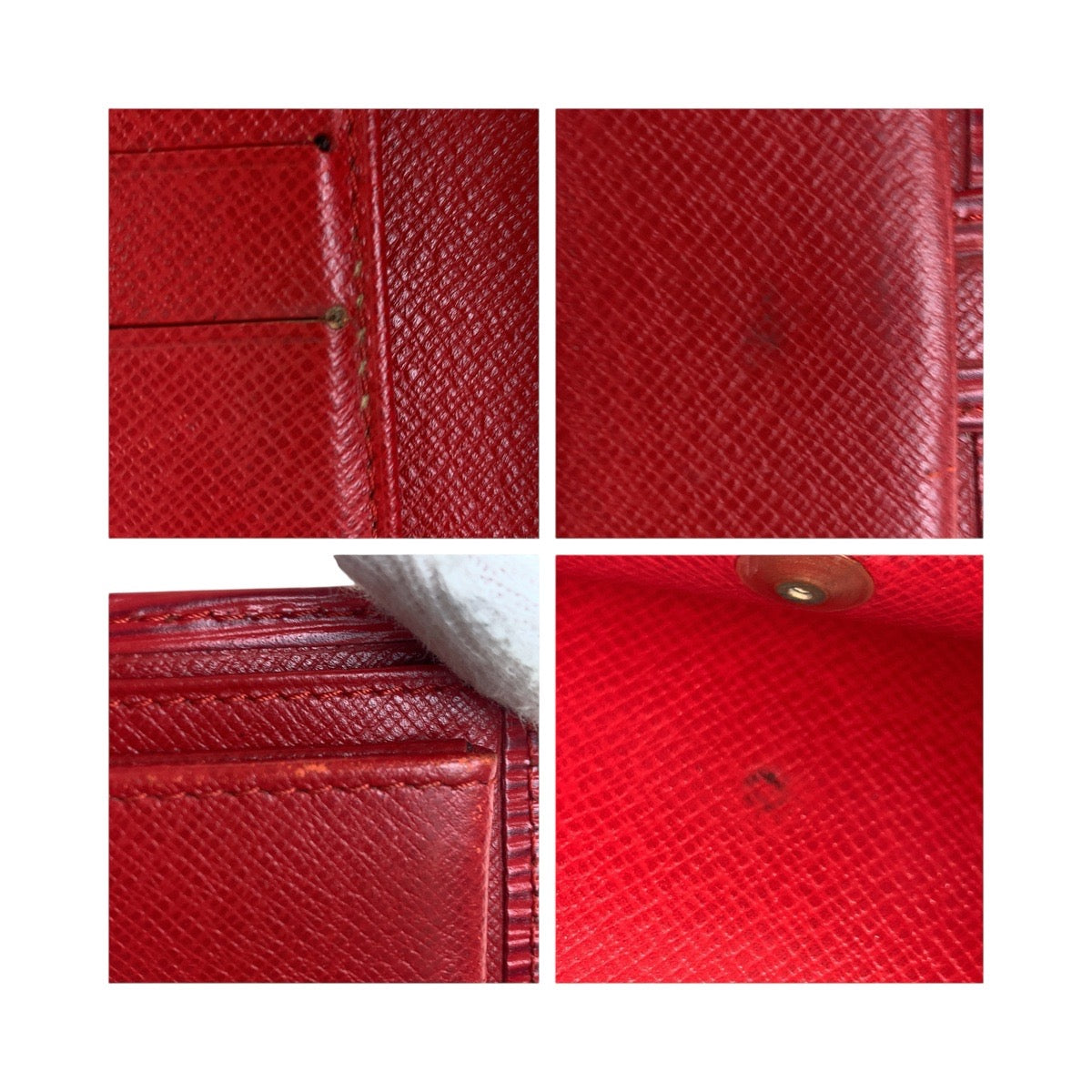 19430
LOUIS VUITTON ルイヴィトン エピ ポルト ビエ コンパクト ルージュ レッド ゴールド金具 エピレザー M63557 折り財布 コンパクトウォレット レディース B5