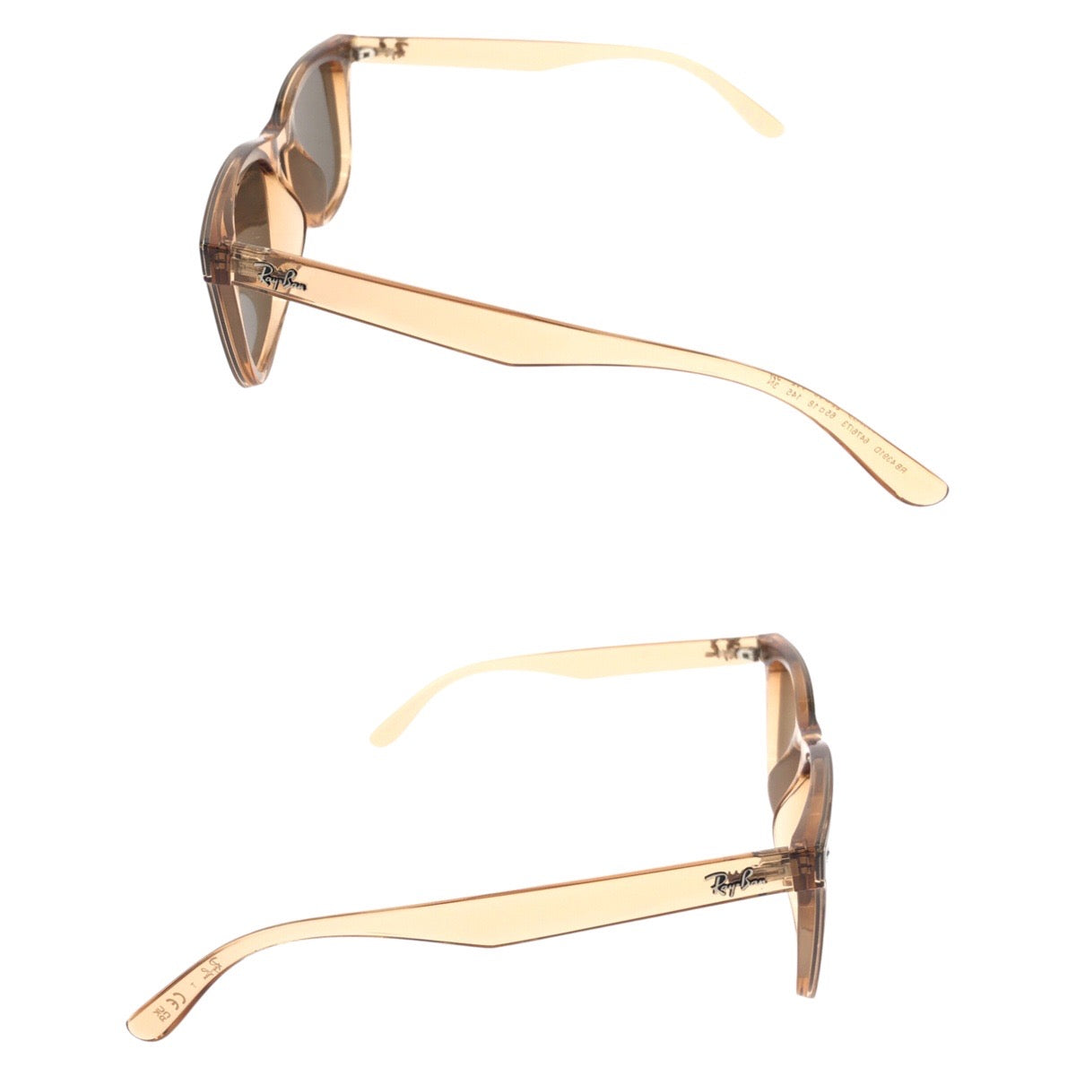19433
Ray-Ban レイバン アジア限定モデル ブラウン クリア プラスチック RB4391D サングラス ウェリントン  メンズ ABP10