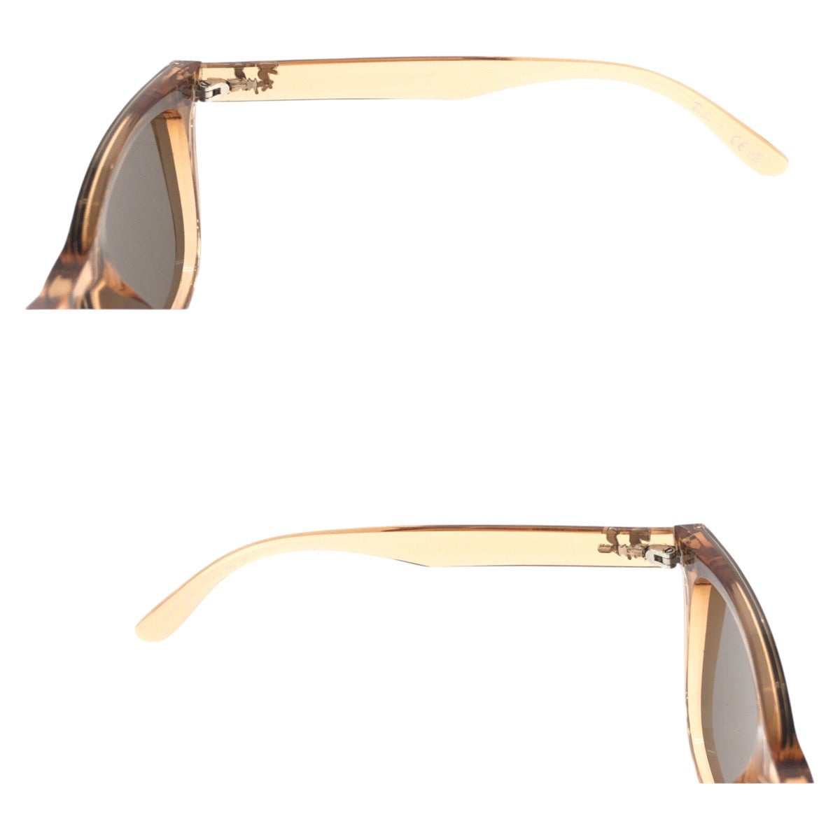 19433
Ray-Ban レイバン アジア限定モデル ブラウン クリア プラスチック RB4391D サングラス ウェリントン  メンズ ABP10