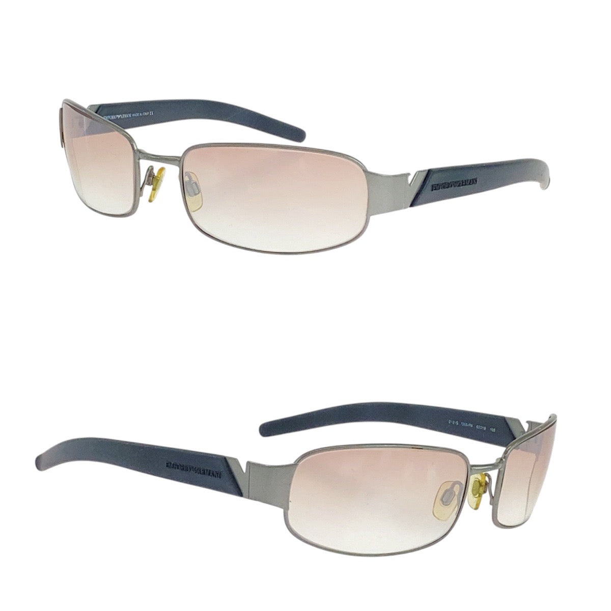 19436
Emporio Armani エンポリオ アルマーニ ブラウン ブラック プラスチック / ゴム 63□19 125 サングラス スクエア  メンズ AB6