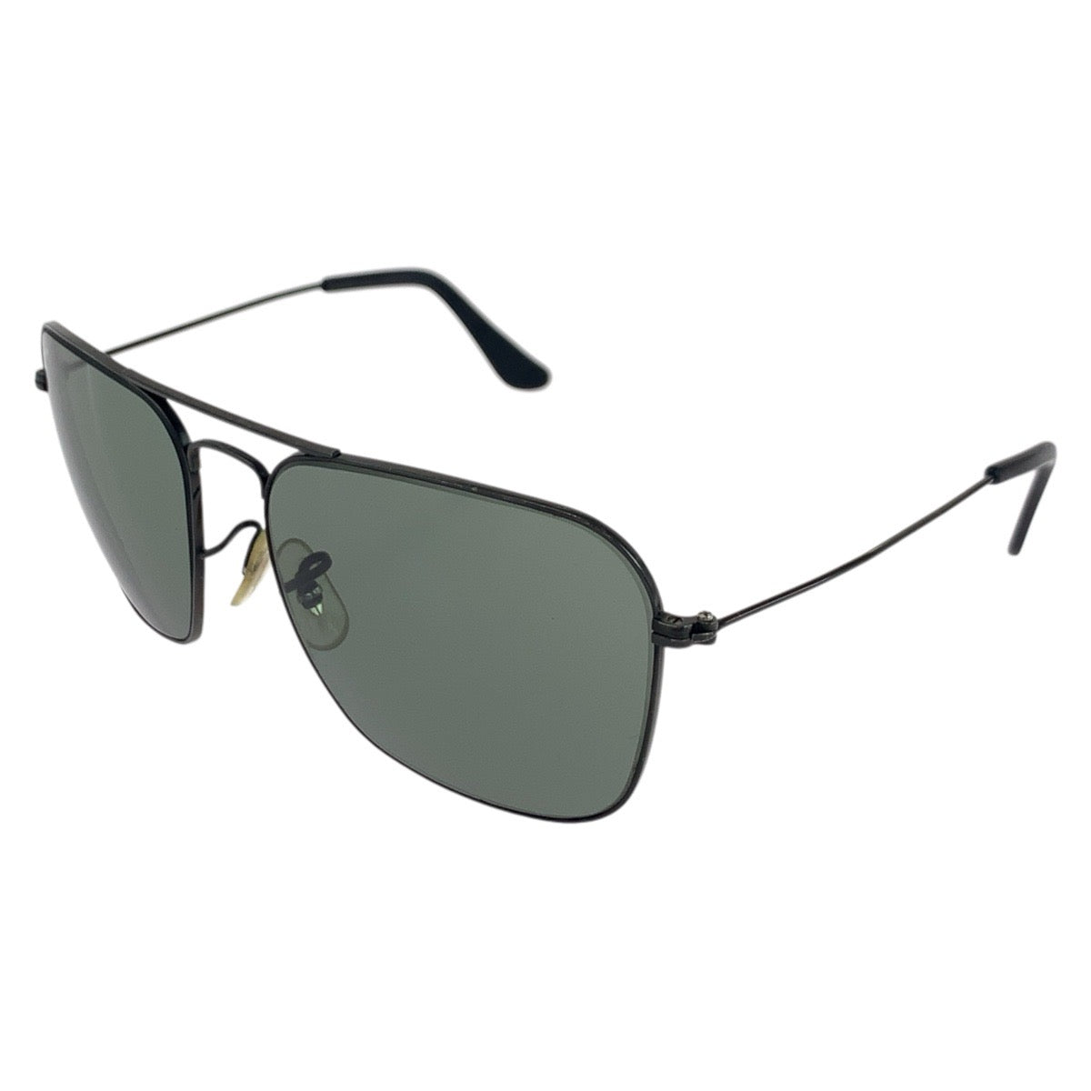 19443
Ray-Ban レイバン ヴィンテージ B＆L ブラック グリーン 合金 サングラス スクエア メンズ ABP16