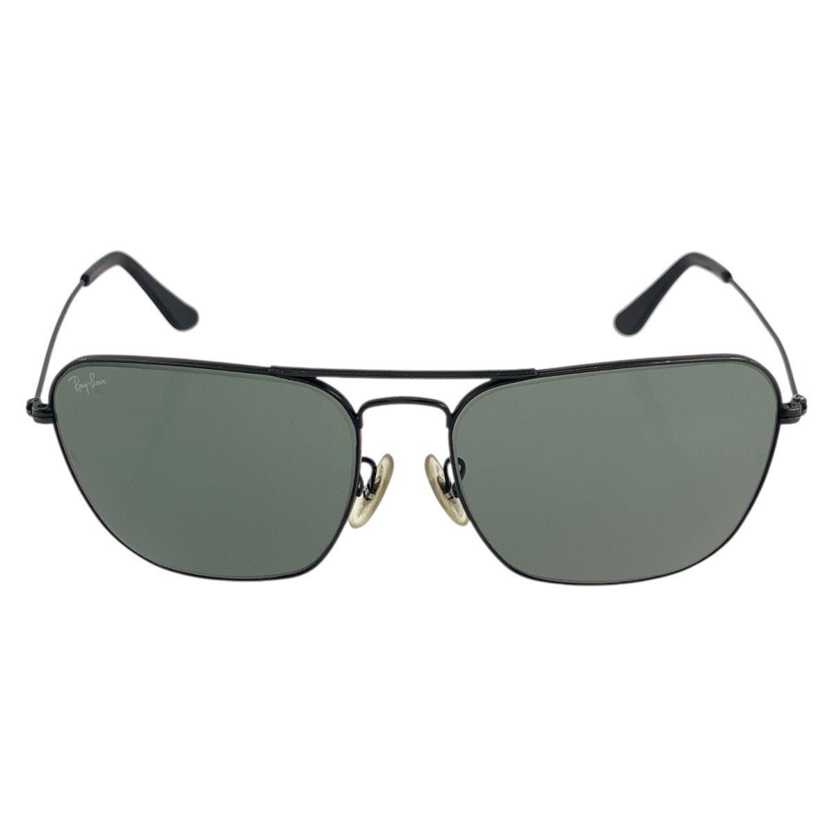 19443
Ray-Ban レイバン ヴィンテージ B＆L ブラック グリーン 合金 サングラス スクエア メンズ ABP16