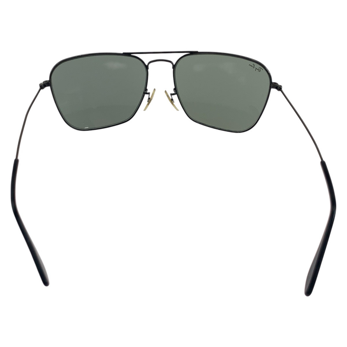 19443
Ray-Ban レイバン ヴィンテージ B＆L ブラック グリーン 合金 サングラス スクエア メンズ ABP16
