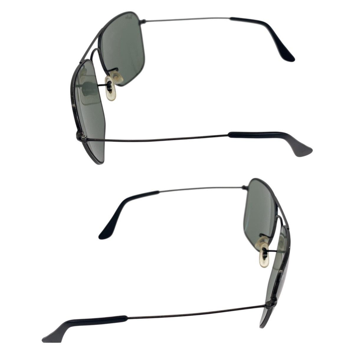 19443
Ray-Ban レイバン ヴィンテージ B＆L ブラック グリーン 合金 サングラス スクエア メンズ ABP16
