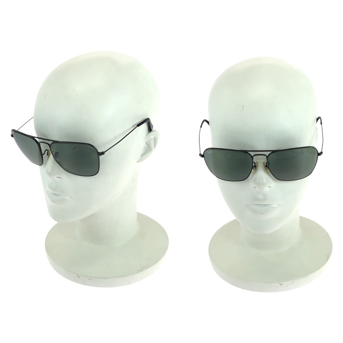 19443
Ray-Ban レイバン ヴィンテージ B＆L ブラック グリーン 合金 サングラス スクエア メンズ ABP16