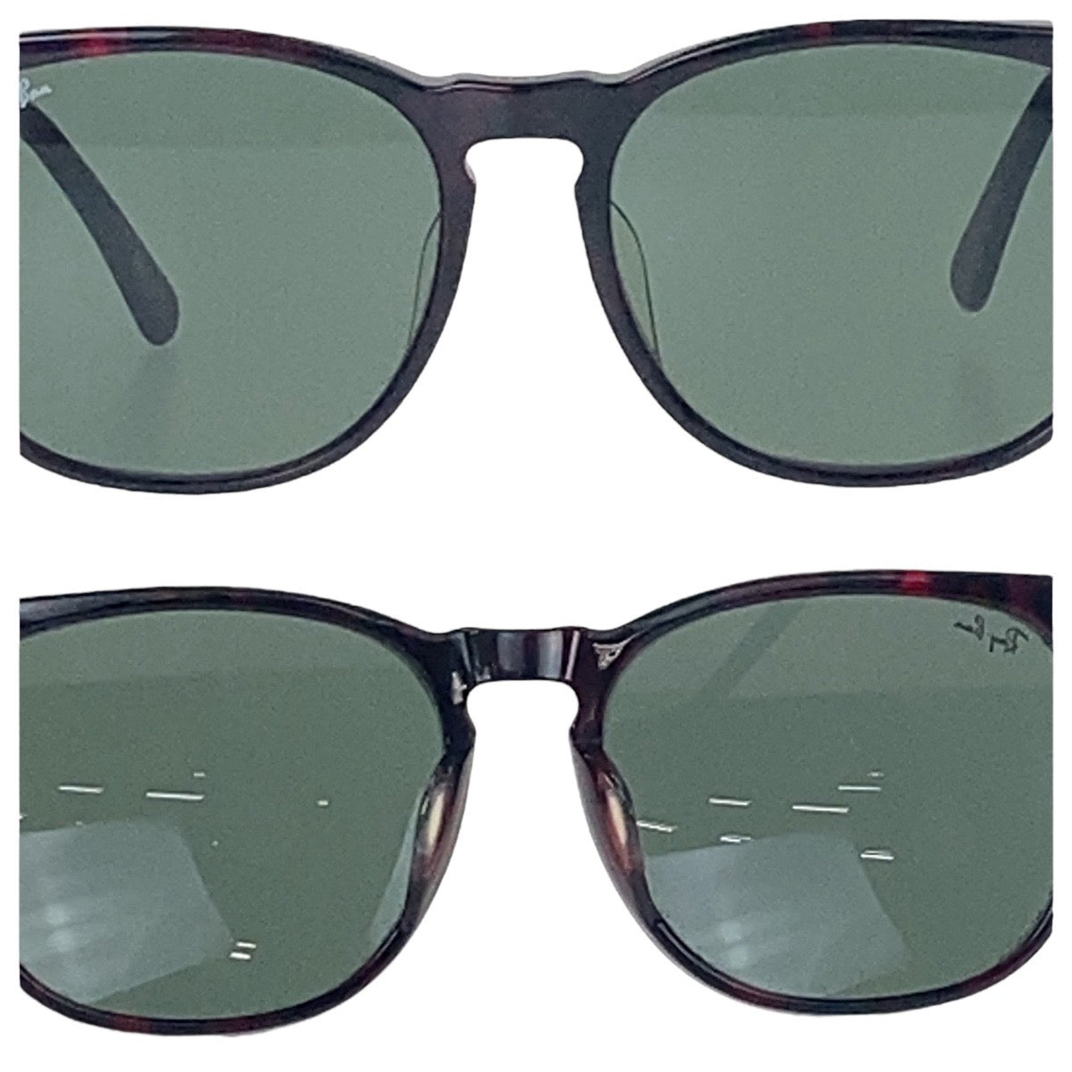 19444
Ray-Ban レイバン 男女兼用 ブラック 黒 マーブル プラスチック 54□18 サングラス ウェリントン  メンズ AB16