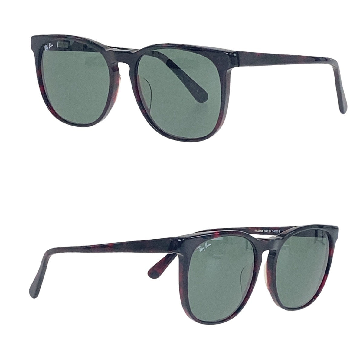 19444
Ray-Ban レイバン 男女兼用 ブラック 黒 マーブル プラスチック 54□18 サングラス ウェリントン  メンズ AB16