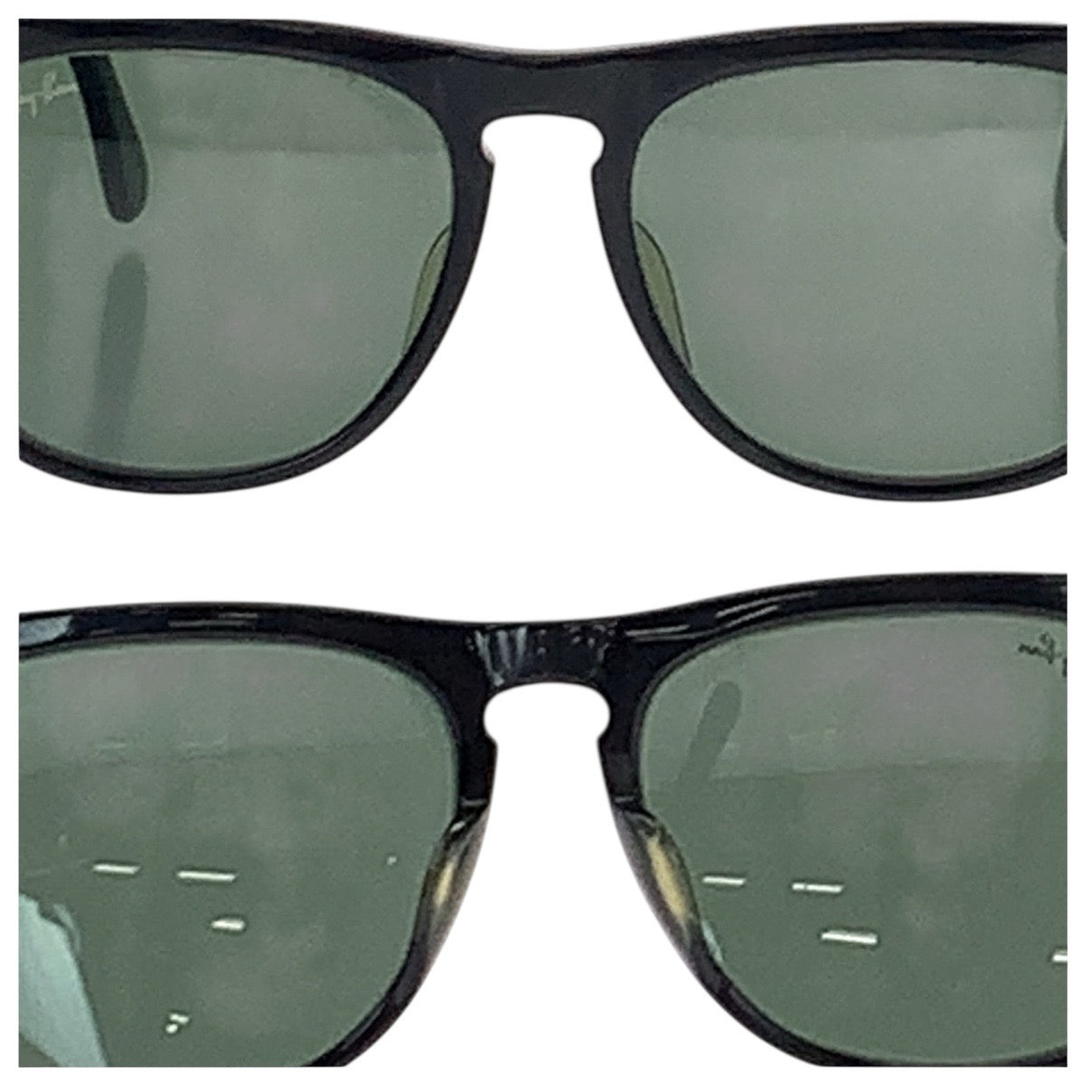 19445
Ray-Ban レイバン B&L HUDSON 男女兼用 ブラック 黒 プラスチック 54□17 サングラス ウェリントン メンズ B15