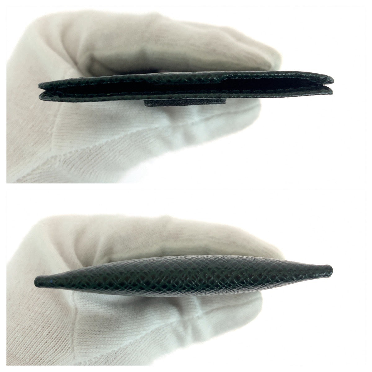 19450
LOUIS VUITTON ルイヴィトン エピ エテュイ カルト デヴィジット トワレット エピセア ダークグリーン レザー M30544 カードケース パスケース  メンズ A13