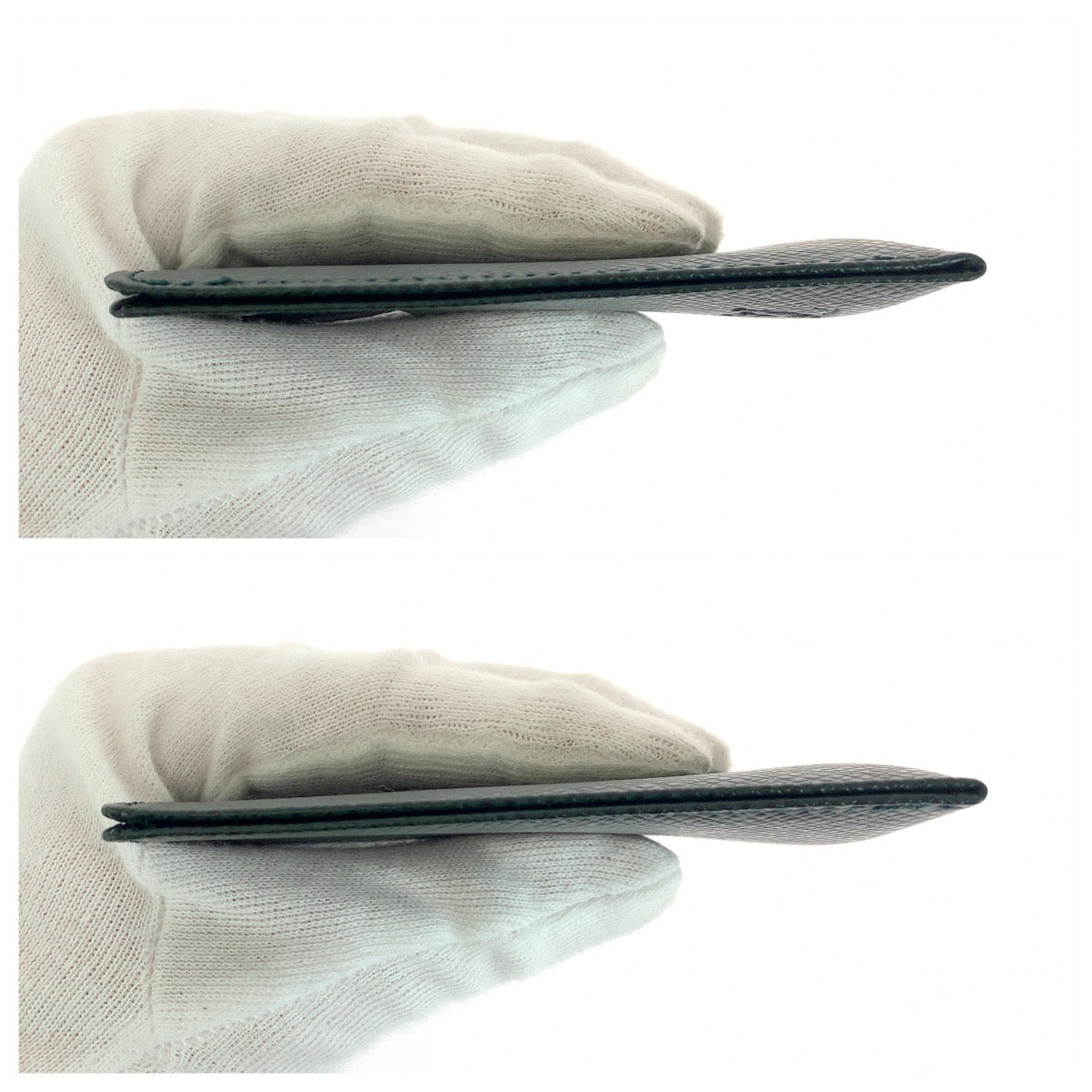 19450
LOUIS VUITTON ルイヴィトン エピ エテュイ カルト デヴィジット トワレット エピセア ダークグリーン レザー M30544 カードケース パスケース  メンズ A13