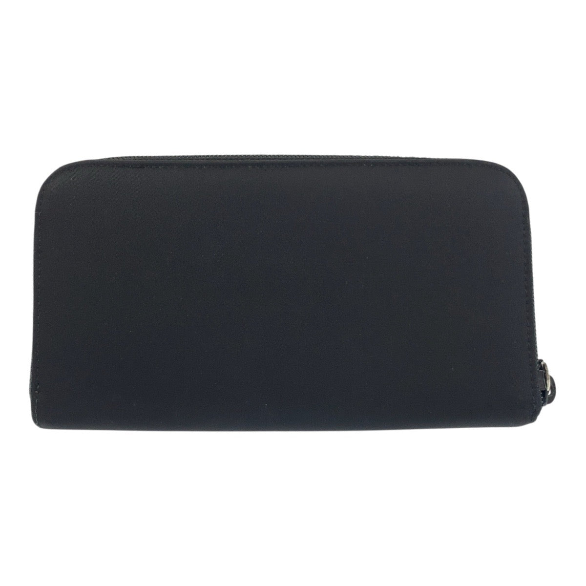 19464
PRADA プラダ テスート 三角ロゴプレート ブラック 黒 シルバー金具 ナイロン 長財布 ロングウォレット  レディース ABP16