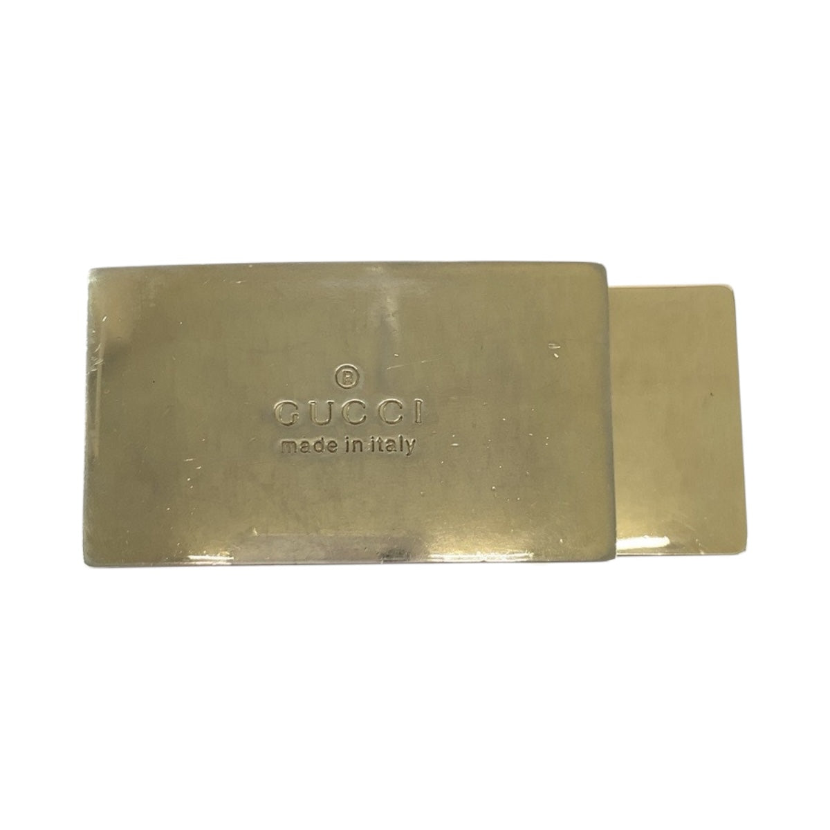 19467
GUCCI グッチ ベルトサイズ30 ゴールド メッキ バックルのみ  メンズ AB5