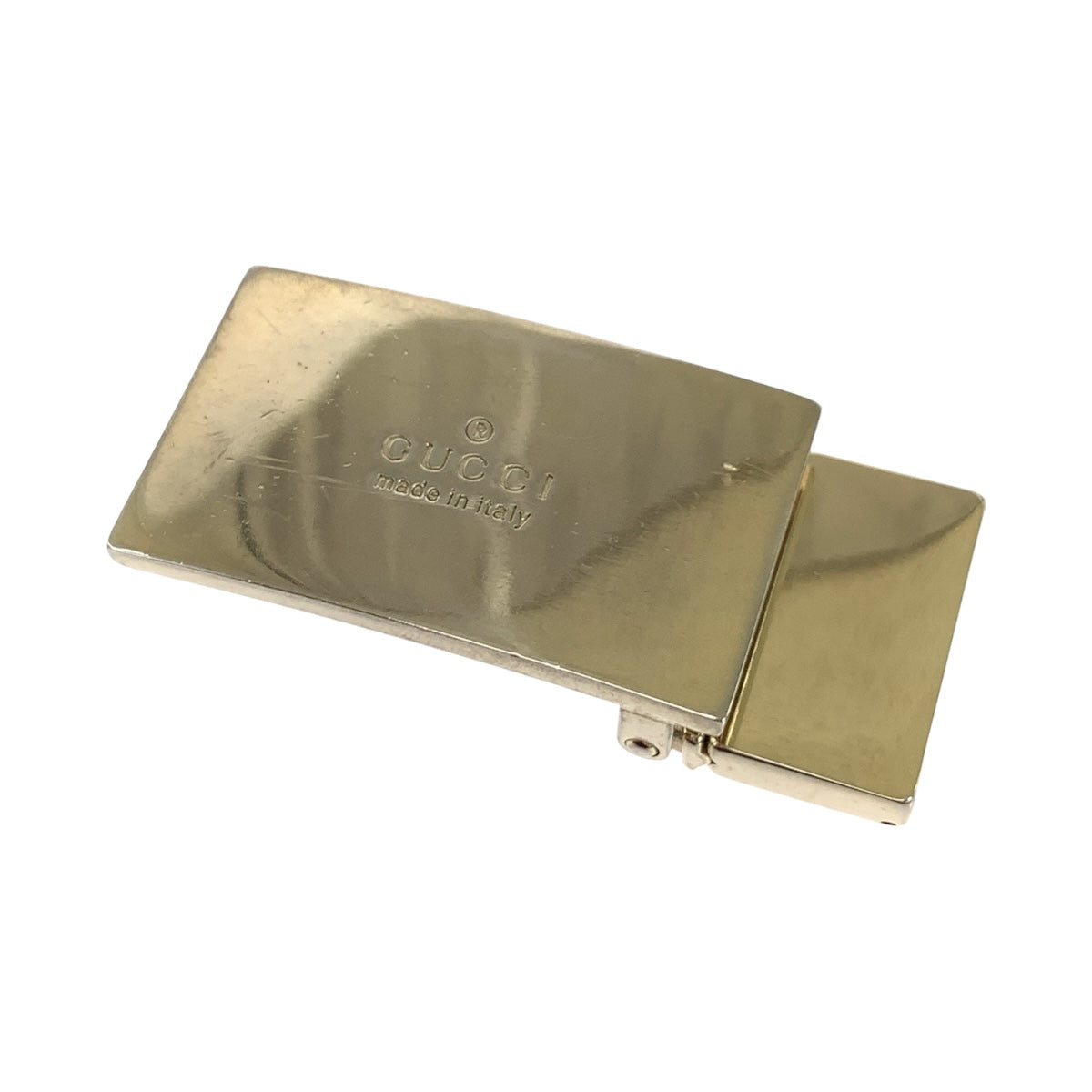 19467
GUCCI グッチ ベルトサイズ30 ゴールド メッキ バックルのみ  メンズ AB5