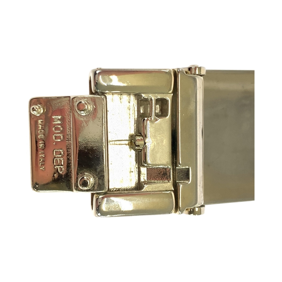 19467
GUCCI グッチ ベルトサイズ30 ゴールド メッキ バックルのみ  メンズ AB5