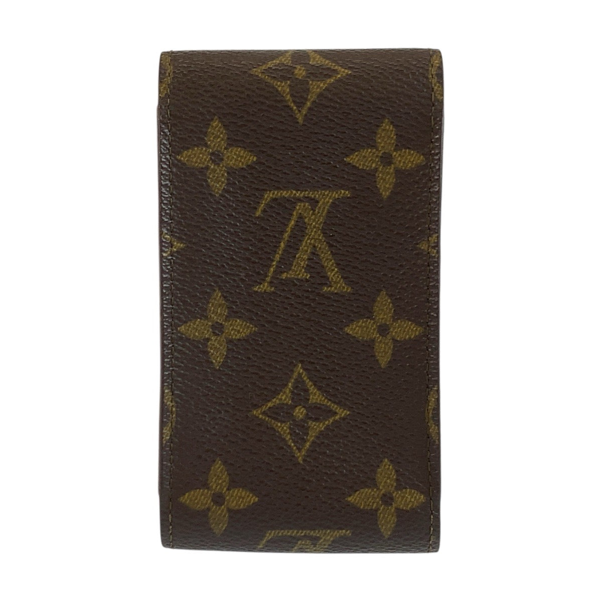 19473
LOUIS VUITTON ルイヴィトン モノグラム エテュイ シガレット ブラウン PVC M63024 タバコケース シガレットケース  メンズ ABP