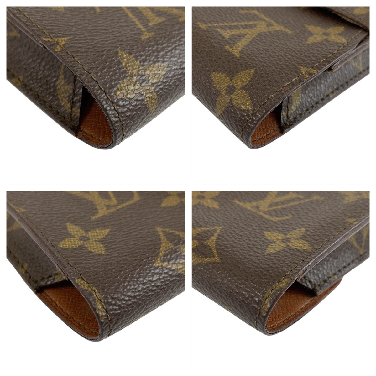 19473
LOUIS VUITTON ルイヴィトン モノグラム エテュイ シガレット ブラウン PVC M63024 タバコケース シガレットケース  メンズ ABP