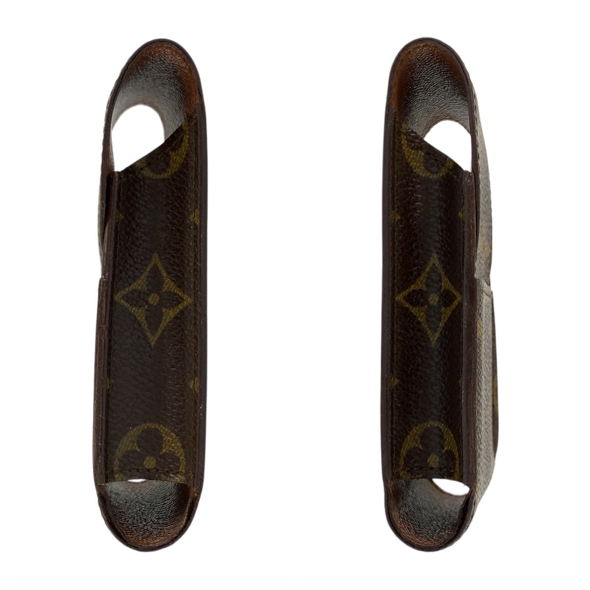 19473
LOUIS VUITTON ルイヴィトン モノグラム エテュイ シガレット ブラウン PVC M63024 タバコケース シガレットケース  メンズ ABP