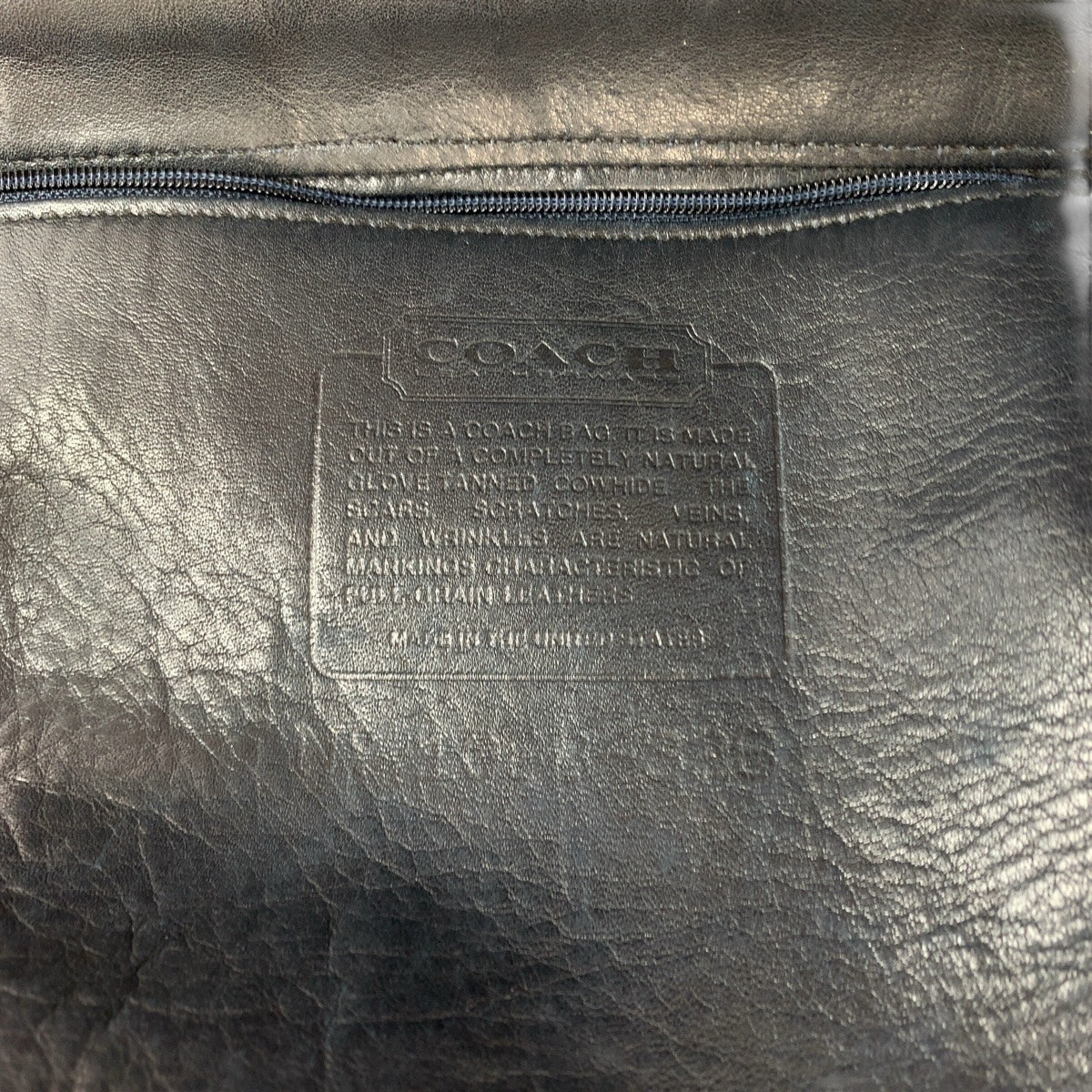 19476
COACH コーチ ヴィンテージ オールドコーチ ネイビー ゴールド金具 レザー 1088 326  リュック・デイパック バックパック  レディース ABP13