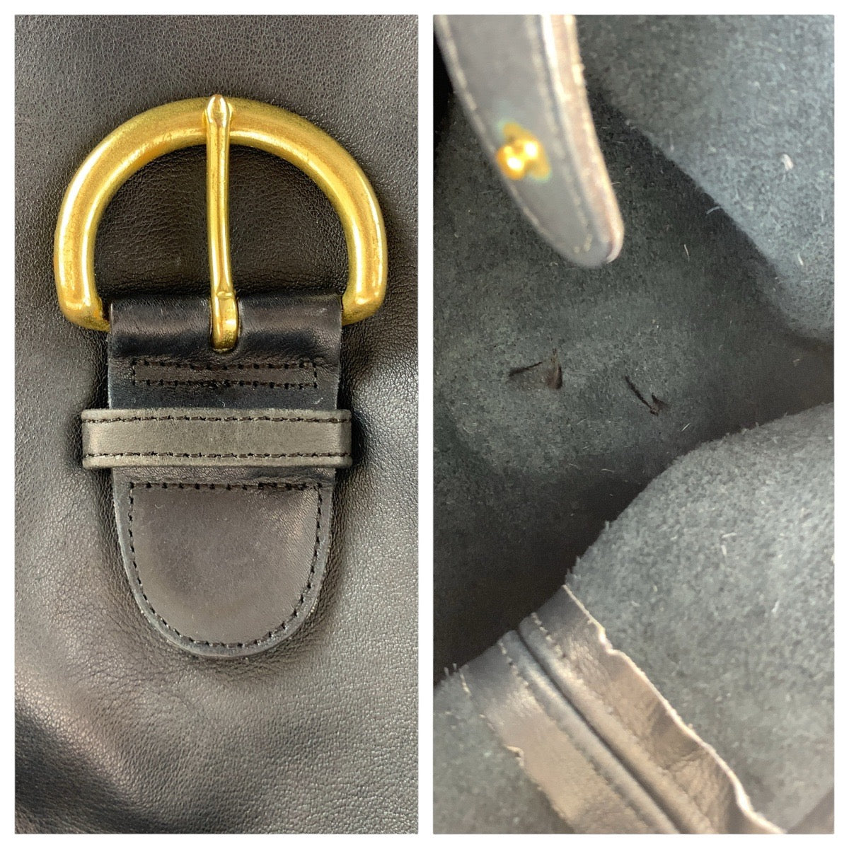 19476
COACH コーチ ヴィンテージ オールドコーチ ネイビー ゴールド金具 レザー 1088 326  リュック・デイパック バックパック  レディース ABP13