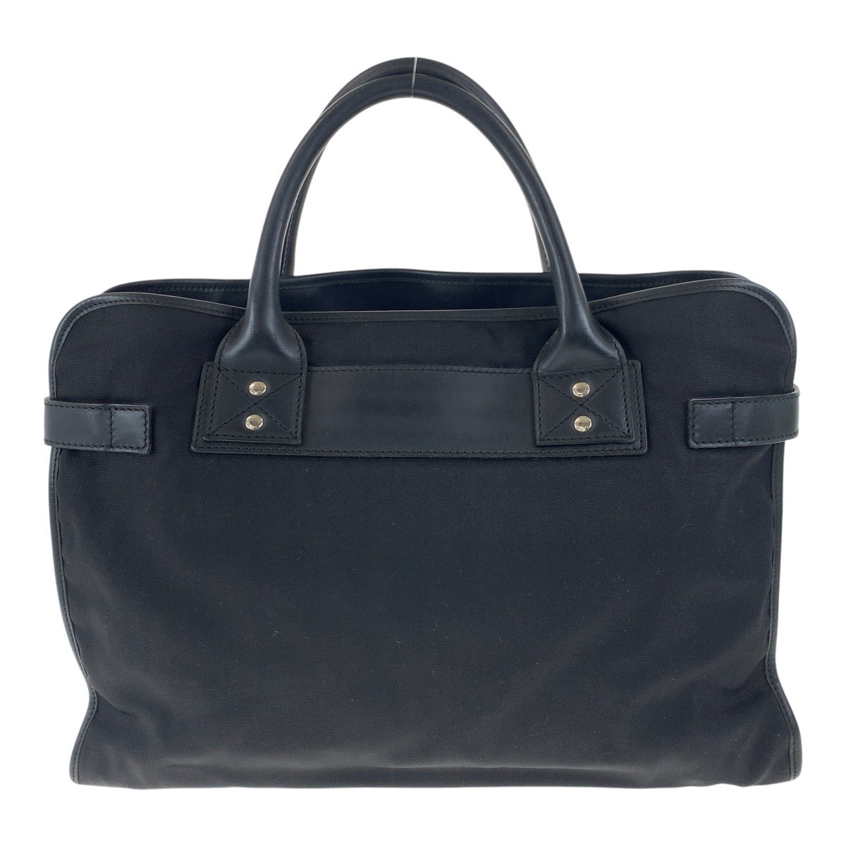 19483
GUCCI グッチ シェリーライン ブラック 黒 シルバー金具 ナイロン 246410 ビジネスバッグ ハンドバッグ メンズ ABP45