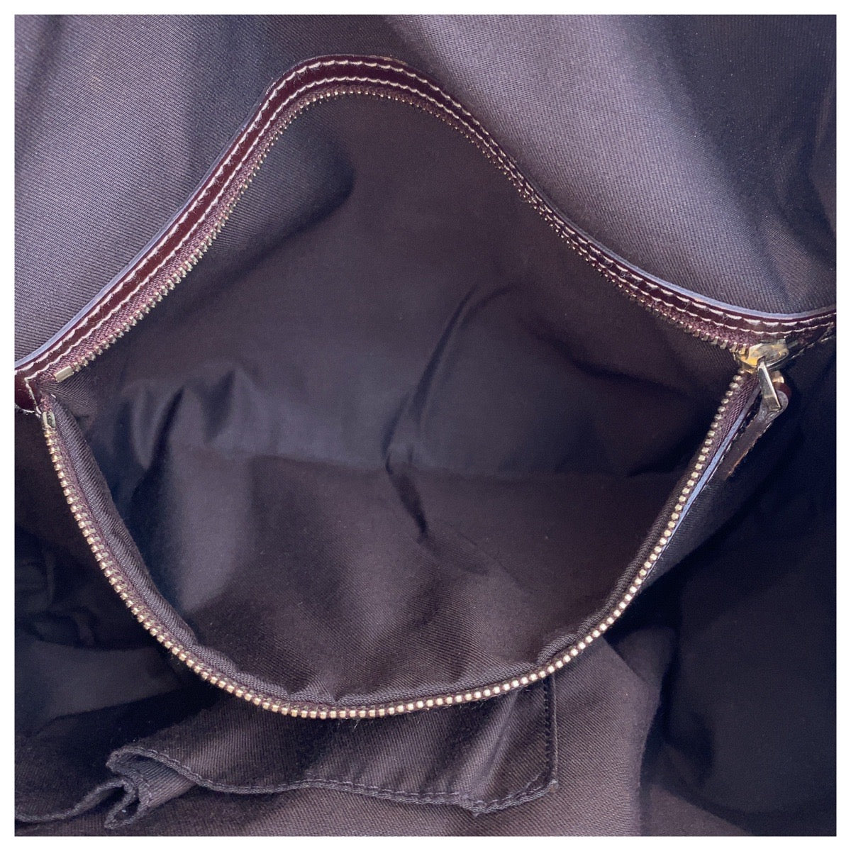 19485
GUCCI グッチ ベージュ ブラウン ゴールド金具 GGキャンバス / レザー 189892 ハンドバッグ ミニボストン レディース A50