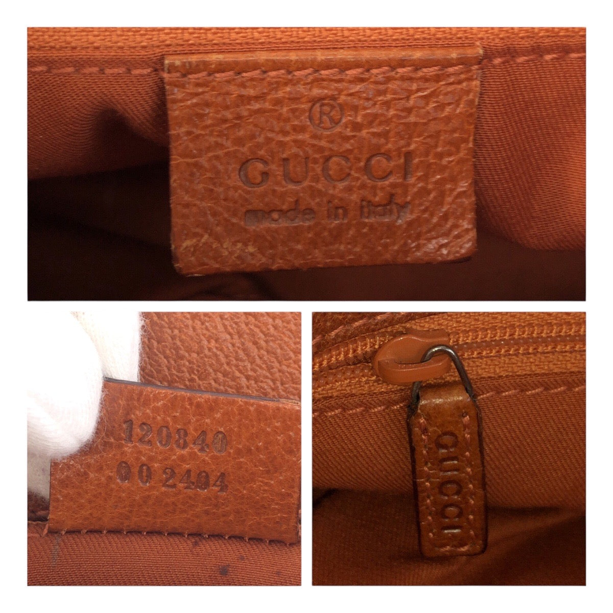 19491
GUCCI グッチ ベージュ ブラウン シルバー金具 GGキャンバス / レザー 120840 トートバッグ ショルダーバッグ レディース ABP34