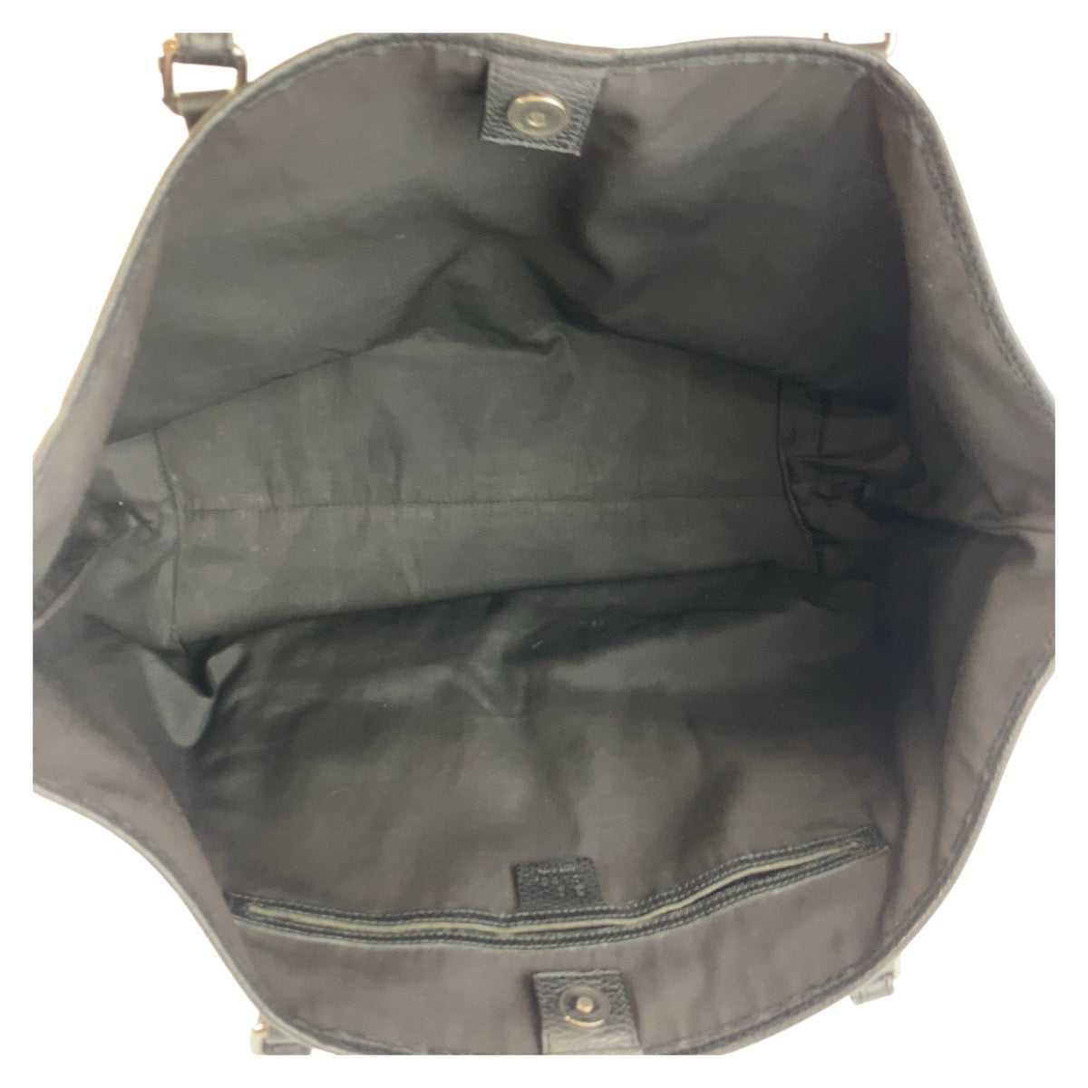 19494
GUCCI グッチ ブラック 黒 シルバー金具 GGキャンバス / レザー 265696 トートバッグ ショルダーバッグ レディース AB34
